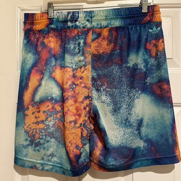 Adidas new without tags colorful sporty shorts - Picture 3 of 4